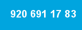 920 691 17 83 920 691 17 83